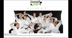 Desktop Screenshot of cincinnatikungfu.com