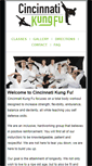 Mobile Screenshot of cincinnatikungfu.com