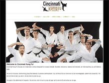 Tablet Screenshot of cincinnatikungfu.com